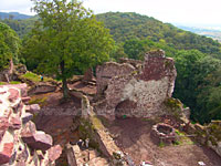 Burgruine Hohnstein bei Neustadt im Sdharz